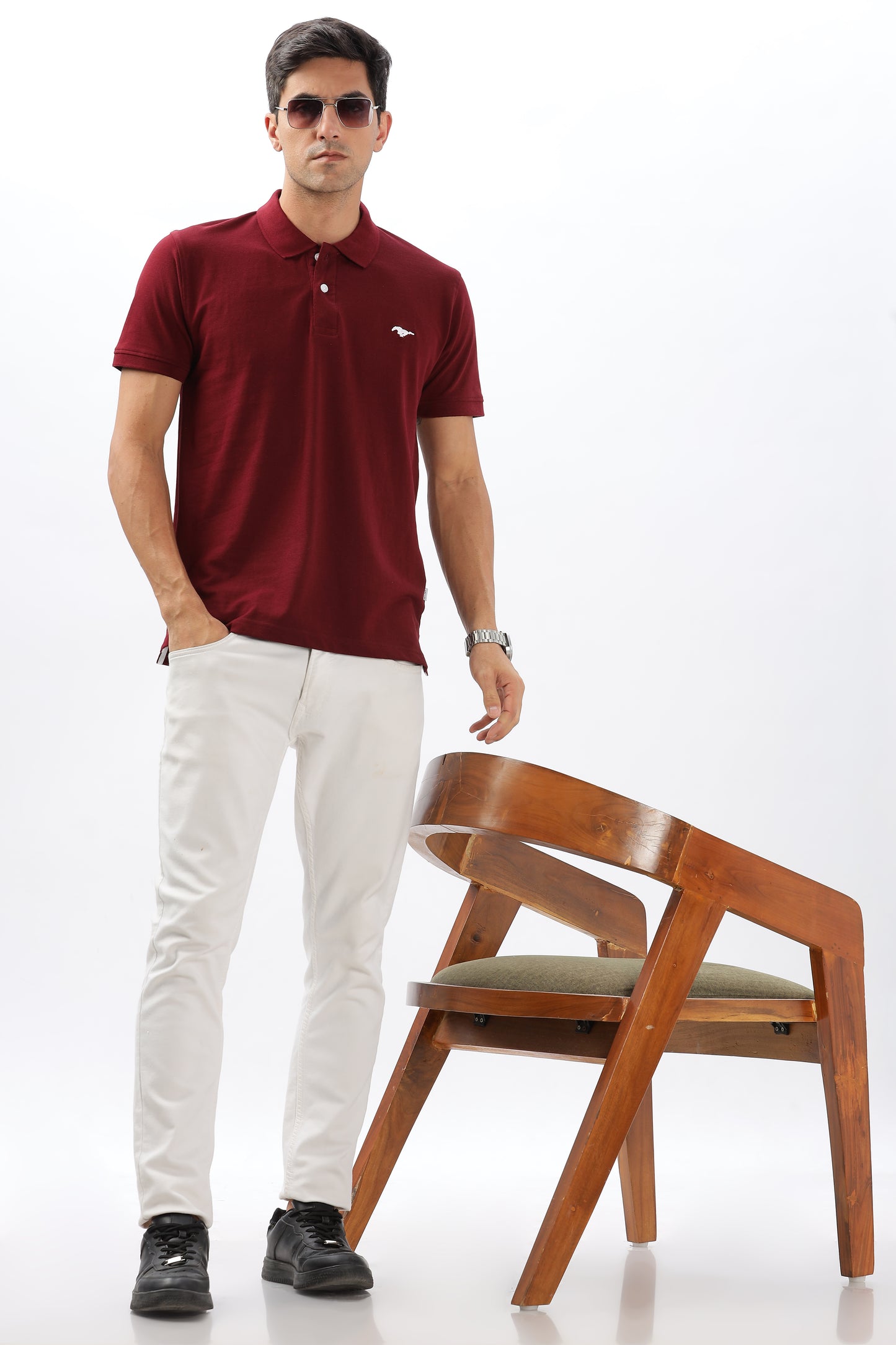 Supreme Polo - Maroon Luxe
