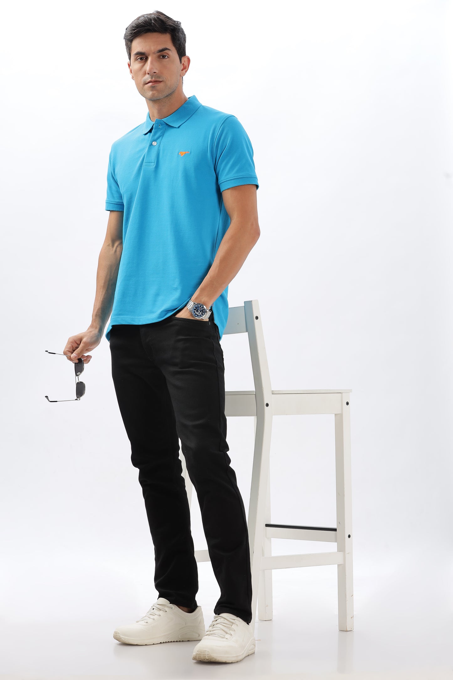 Supreme Polo - Turquoise Blue