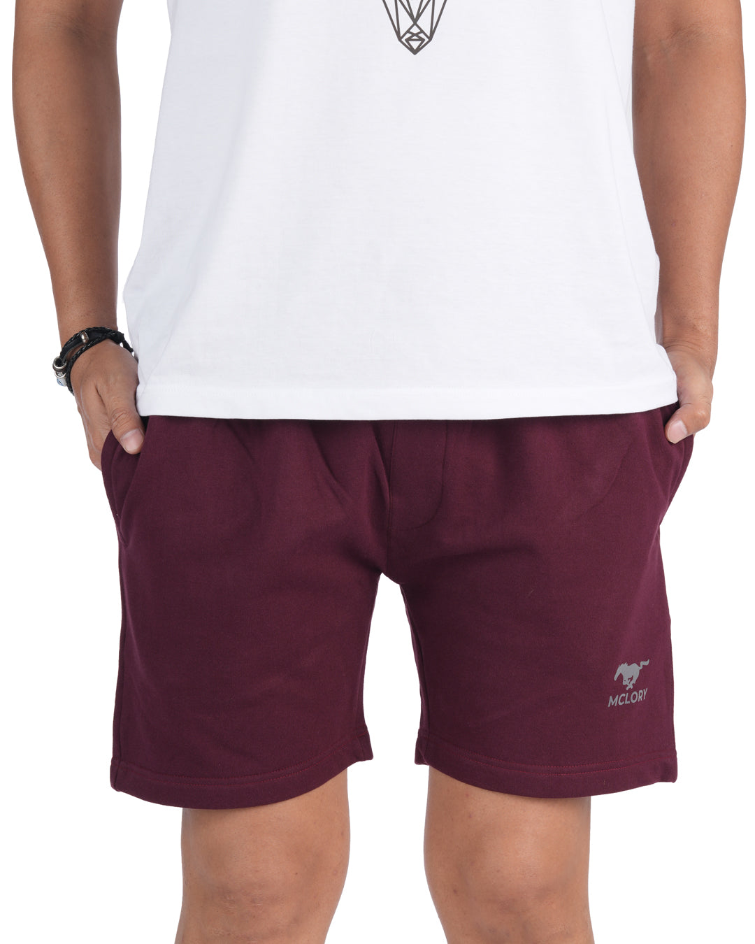 Essential Shorts Maroon