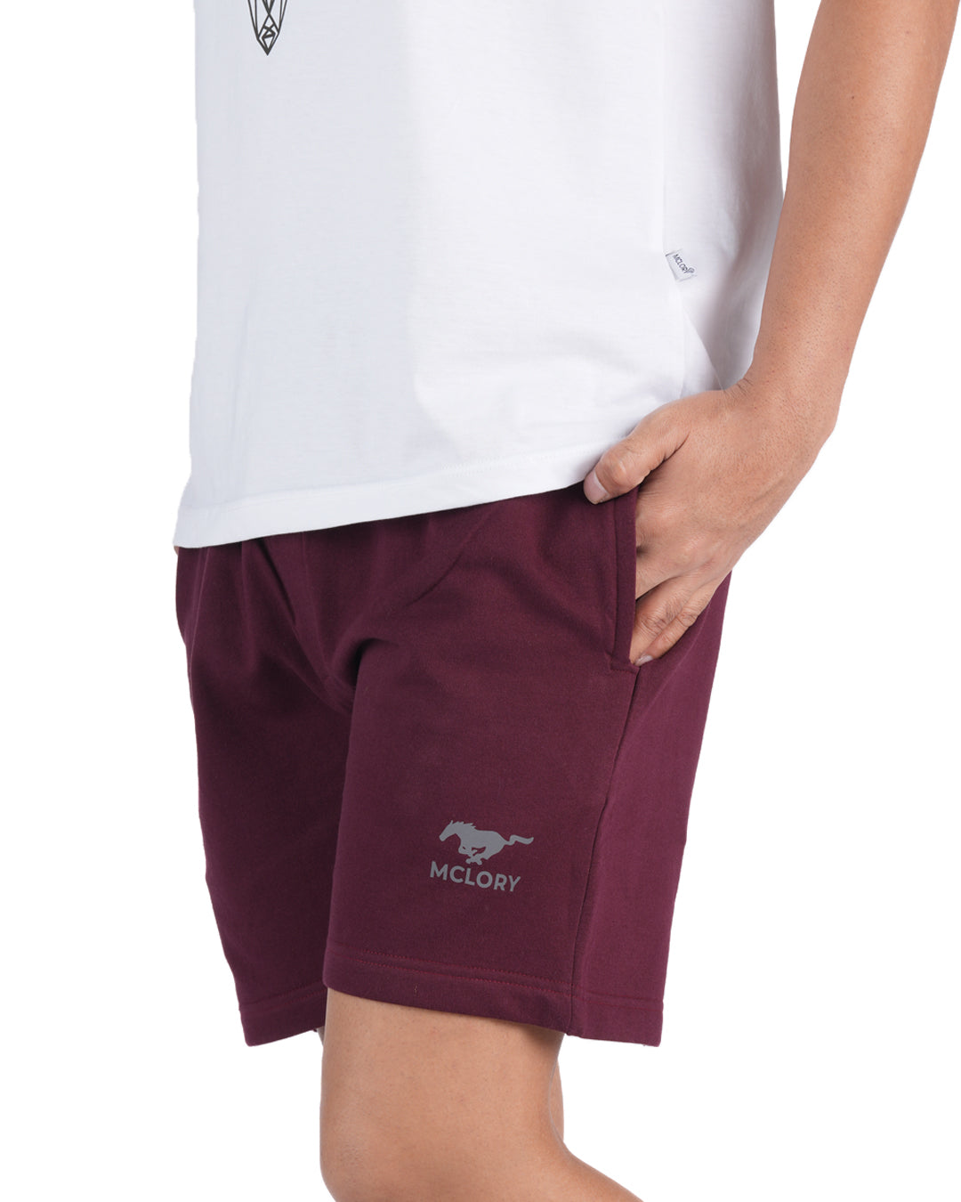Essential Shorts Maroon