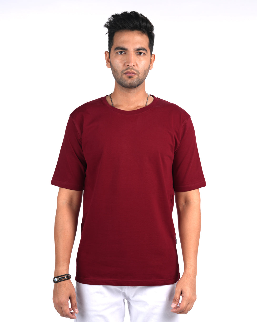 Oversized Solid Maroon
