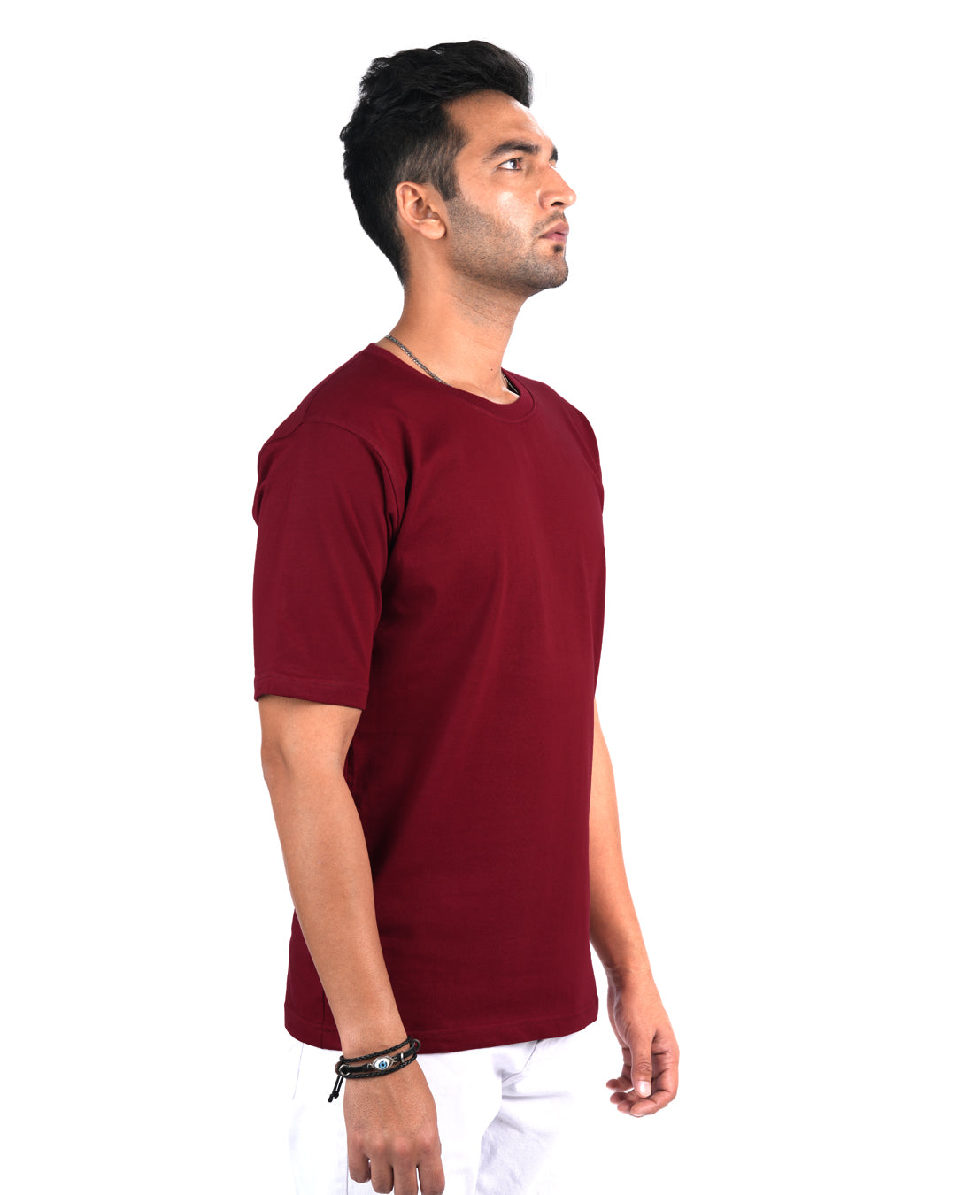 Oversized Solid Maroon