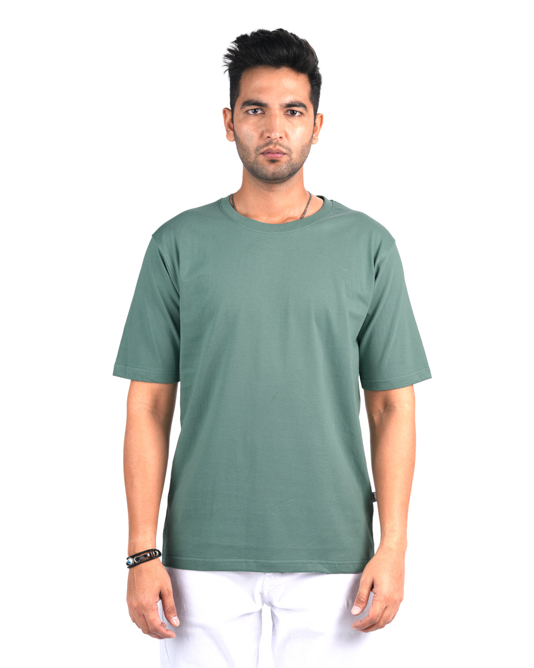 Oversized Solid Verdant Green