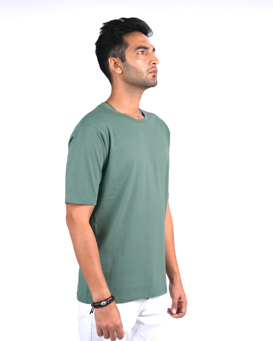 Oversized Solid Verdant Green