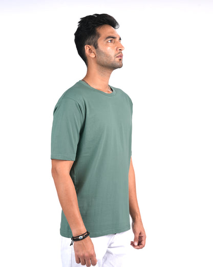 Oversized Solid Verdant Green