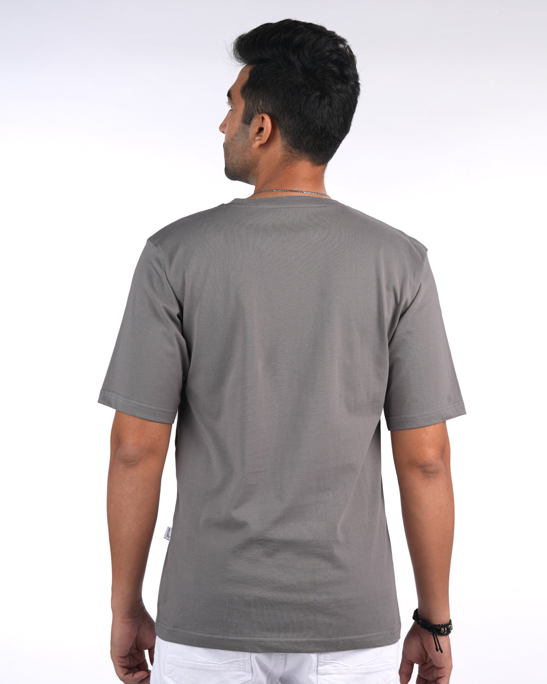 Oversized Solid Ash Grey