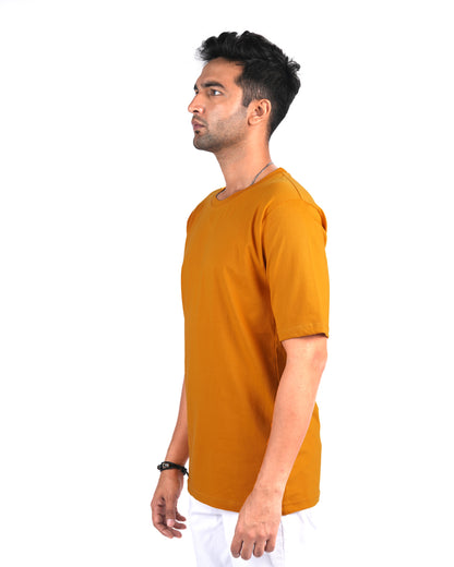 Oversized Solid Sunset Orange