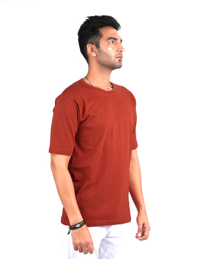 Oversized Solid Scarlet Red