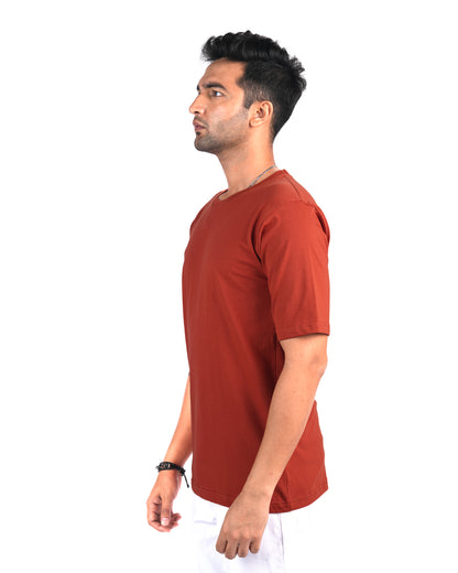 Oversized Solid Scarlet Red