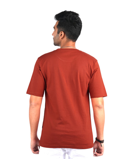 Oversized Solid Scarlet Red