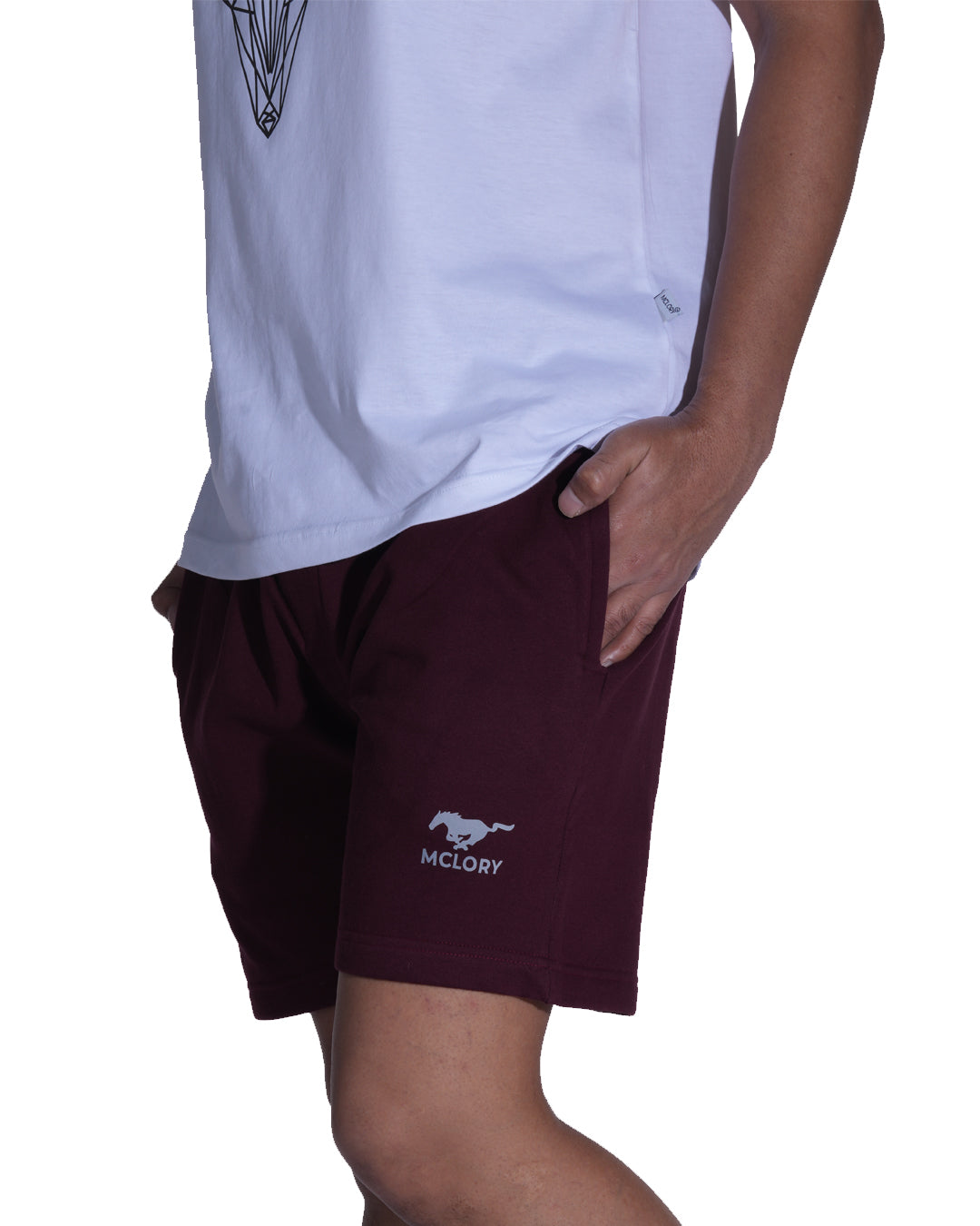 Essential Shorts Maroon