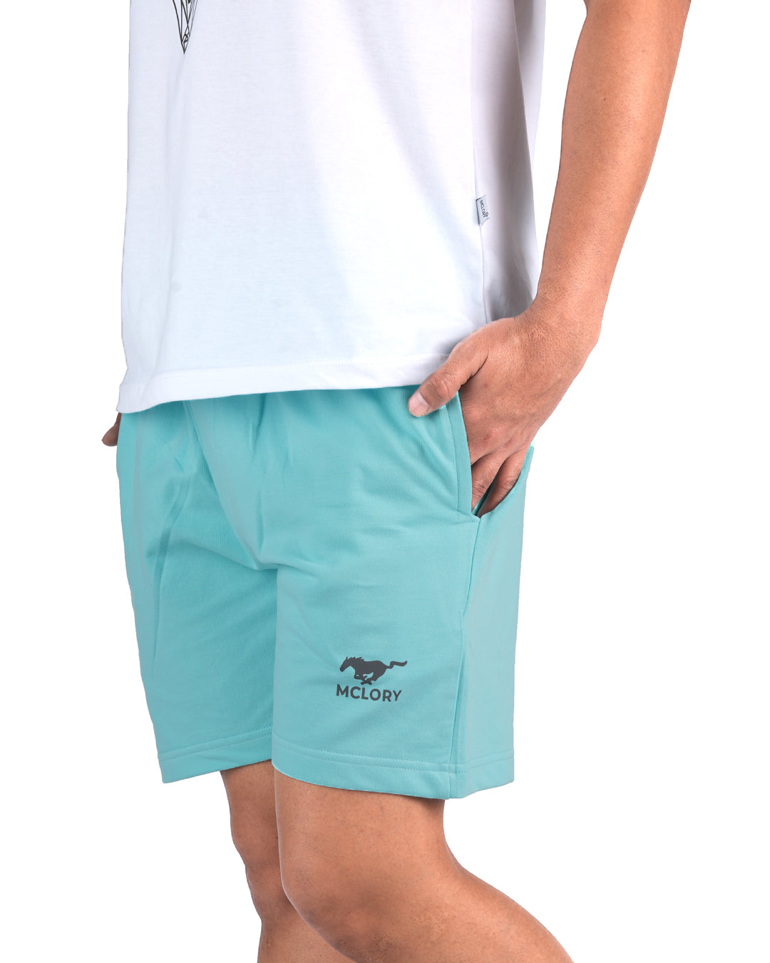 Essential Shorts Turquoise Blue