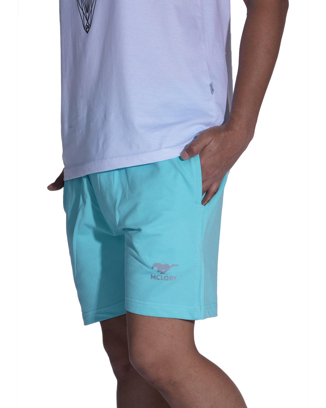 Essential Shorts Turquoise Blue