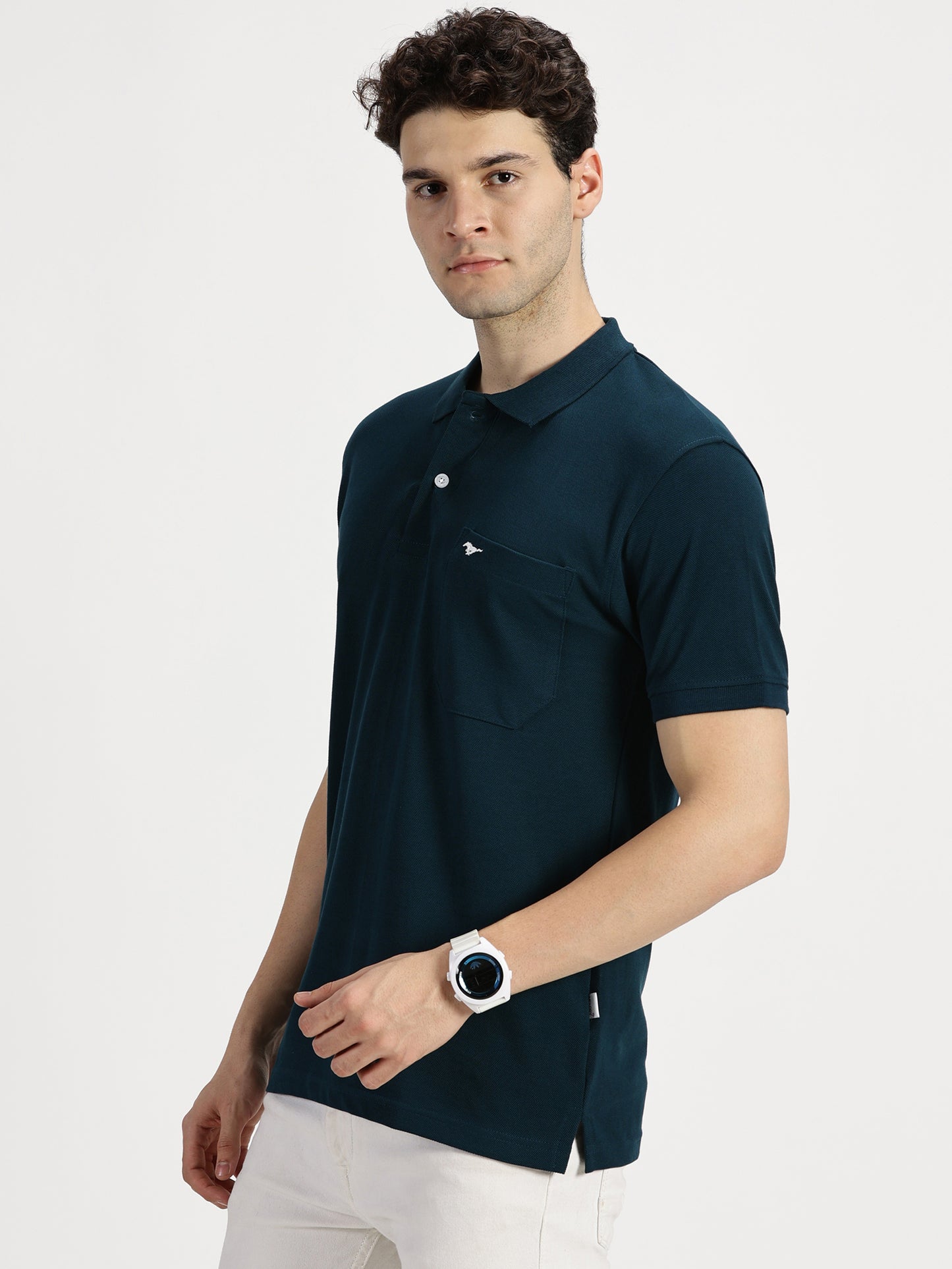 Essential Polo - Oceanic Teal