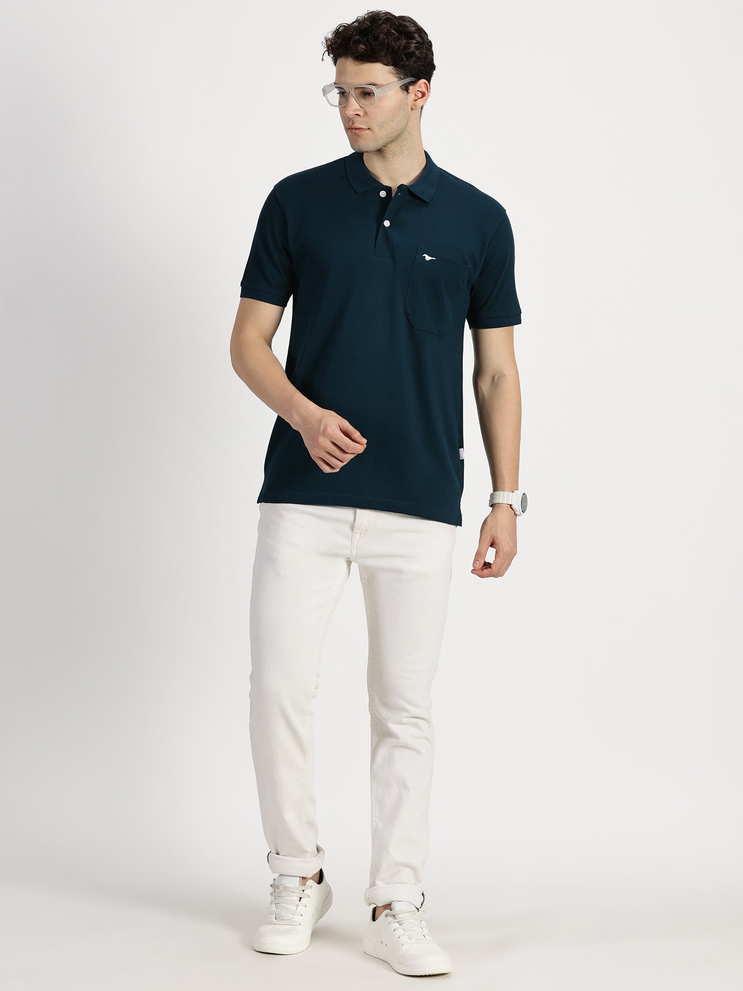 Essential Polo - Oceanic Teal
