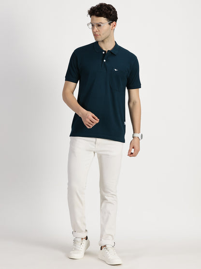 Essential Polo - Oceanic Teal